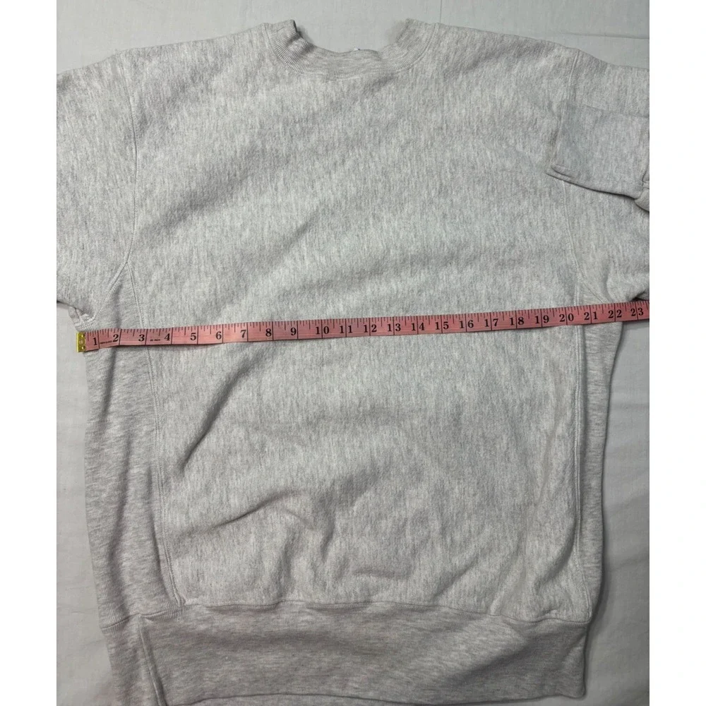 Rugged Sweats Fast Pitch Softball Crewneck Sweatshirt Gray Made in USA Vintage
